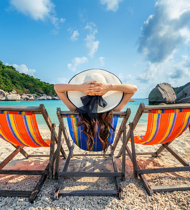 Beach relaxation